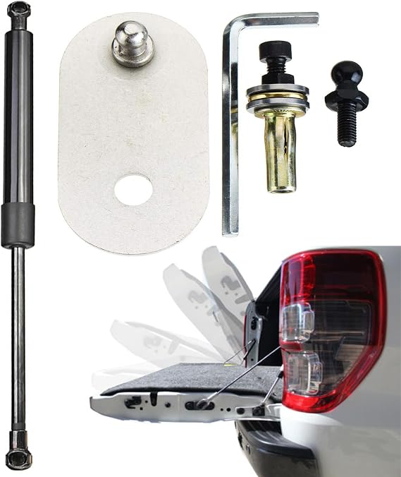 For D0dge Ram 2009-2022 Truck Tailgate Assist, Pickup Tailgate Lift Assist Kit, Accessories for D0dge Ram 1500 2500 3500, 2009 2010 2011 2012 2013 2014 2015 2016 2017 2018 2019 2020 2021 2022