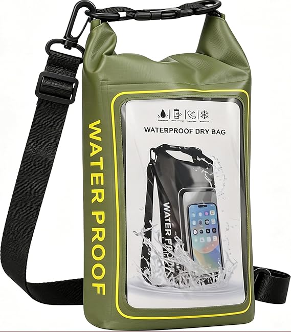 154 Pieces Waterproof Boat First Aid Kit Dry Bag with Out Bags Pouch Roll Top Boat Emergency Kit 2-in-1 for Camping Fishing Kayaking Swimming Rafting