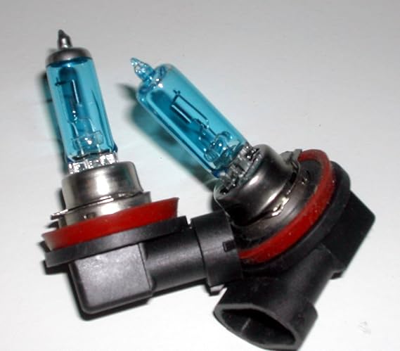 XENON H9 H11 HID Hyper Blu/Wht Headlight Bulb Bulbs for Kawasaki ZX6r 07 08