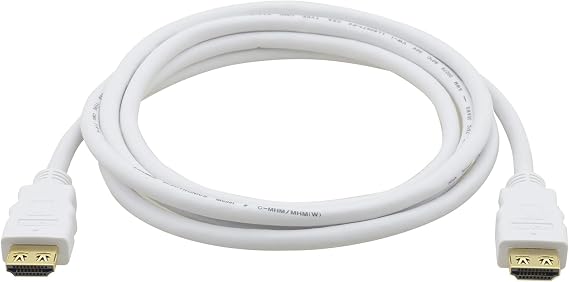 Kramer Electronics C-MHM/MHM Flexible High-Speed HDMI Cable with Ethernet, 2', White