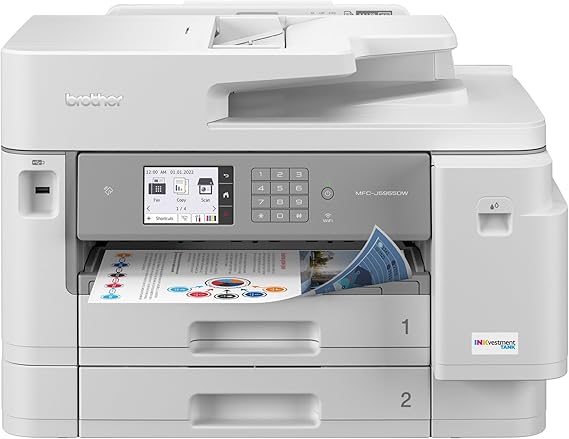 Brother INKvestment Tank MFC MFC-J5955DW Wireless Inkjet Multifunction Printer - Color