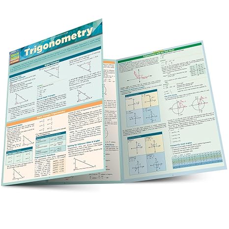 Trigonometry: a QuickStudy Laminated Reference Guide (Quick Study Academic)