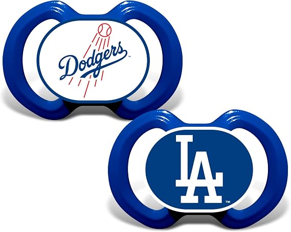 MasterPieces LAD2000: Los Angeles Dodgers Pacifier 2-Pack