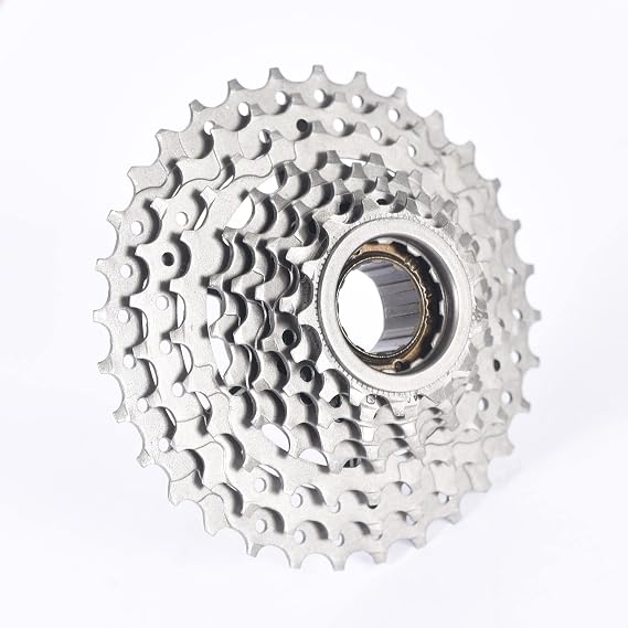 EBIKELING 8 Speed Freewheel Bike Sprocket - Premium 13-28 Bicycle Sprocket for Smooth Gear Shifts - Essential Bike Components & Parts, Compatible with 8 Speed Freewheel Systems