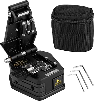 SKL-6C High Precision Fiber Optic Cleaver Optical Fiber Cable Cutting Tool with Bag