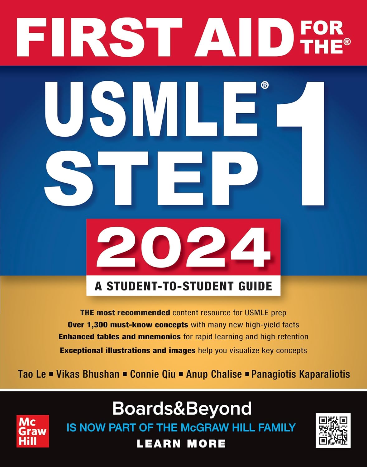 First Aid for the USMLE Step 1 2024: A Student-to-Student Guide Paperback – January 1, 1900