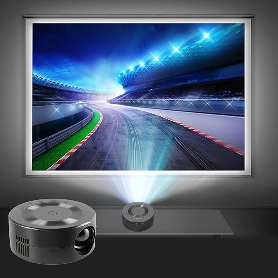 Mini Video Projector,1080P Portable Projector for USB Android Phone