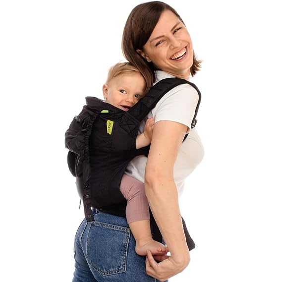Boba Air Lightweight Toddler & Baby Carrier 15-45 lbs, Foldable, Black