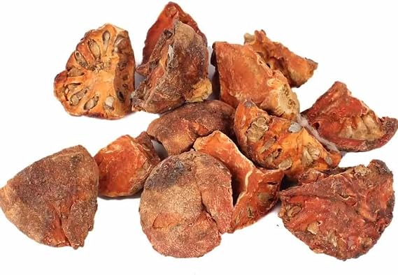 KR Belgiri - Bealgiri - Bael Phal Dry - Aegle Marmelos - Wood Apple - Bel Giri - Bail Giri - Bilva Giri (100 GRM)