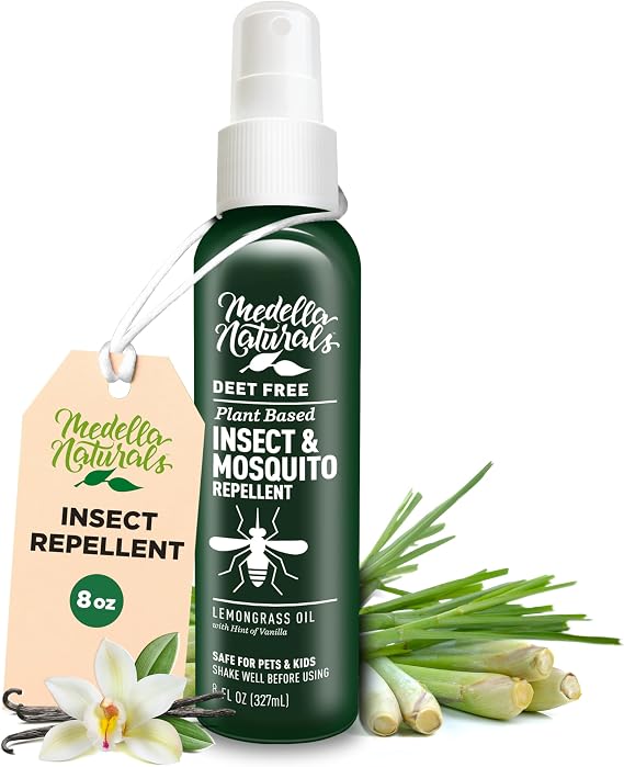 Deet-Free Insect & Mosquito Repellent Nice Smelling (8 oz)