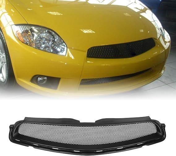 Front Bumper Grille Mesh Grill For Mitsubishi Eclipse Spyder 2009-2012