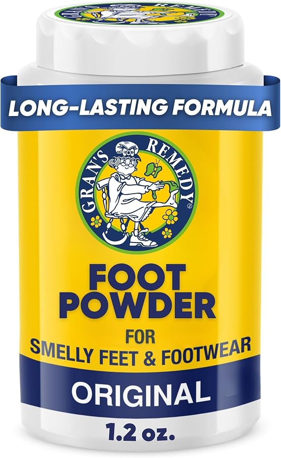 Gran's Remedy Shoe Deodorizer and Foot Powder - Unscented - Shaker