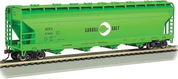 Bachmann Trains - 56' ACF Center Flow Hopper - Cargill Salt - HO Scale
