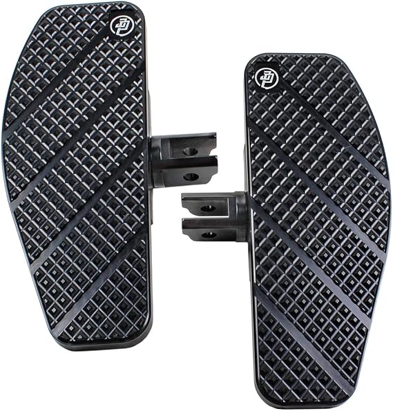 POWER JAMES 8.0 Black Mini Foot Pedal Floorboard for Harley Davidson 18-2024 FX Softail Breakout, Street Bob, FXDR 114, Fat Bob, Low Rider, Low Rider S, Low Rider ST, Softail Standard (Mini Black)
