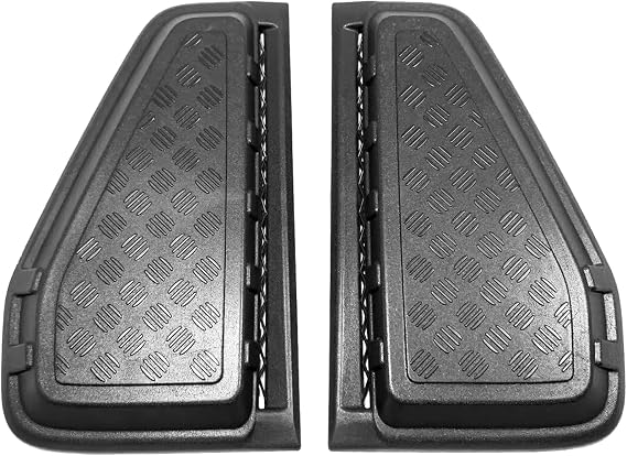 ITrims for Chery Jetour Traveller T2 2023 2024 2025 Exterior Car Accessories Side Wing Guard Fender Cover Trim Side Skirts Emblem Badge Overlay Wrap Cover Sticker ABS Matte Black 2Pcs