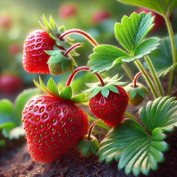 Seeds Alpine Strawberry Regina/Everbearing/All Year Round/Non GMO/Heirloom