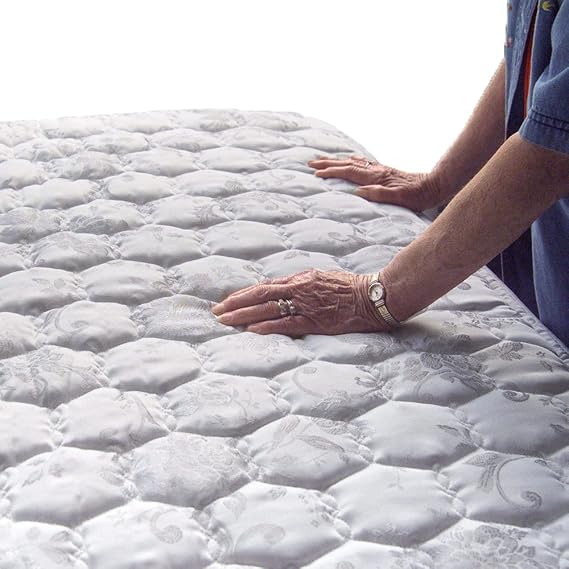 Promagnet Magnetic Mattress Pad (2" Thick Mega) - Twin. Made in The USA for Over 25 Years Gray
