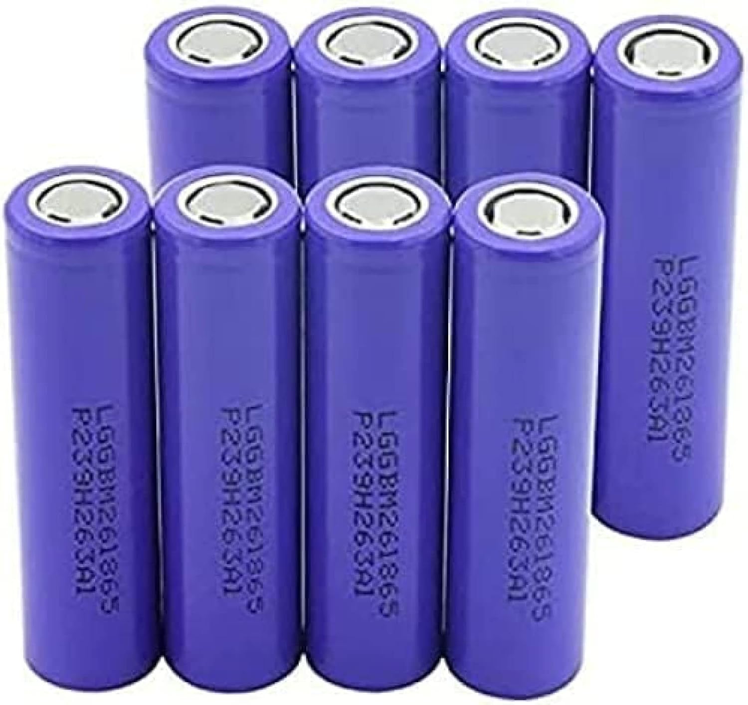 RechargeableSolarLightBatteries3.7V2600mAhRechargeableForPowerBank,Projector,RemoteControl,MiniFan,PortablePrinter,EmergencyLight,AudioTool,Gear,8pcs