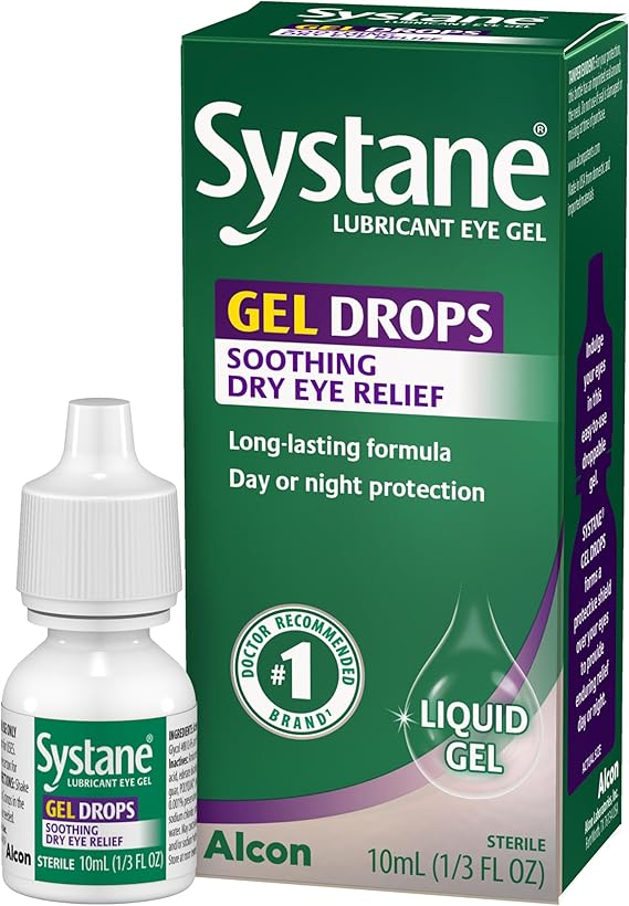 Systane Gel Drops Lubricant Eye Gel, 0.33 Fl Oz