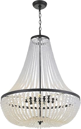 Crystorama Rylee 8 Light Matte Black Chandelier