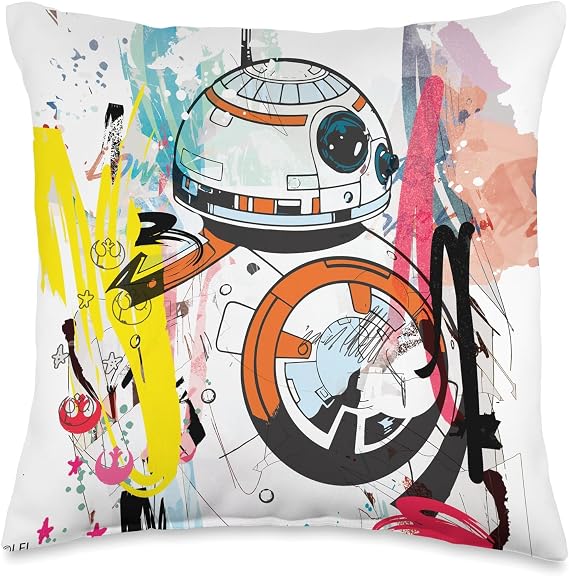 Star Wars BB-8 Astromech Droid Multicolor Throw Pillow
