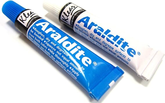 Araldite Epoxy Resin Glue 2 Part Clear Epoxy Adhesive Transparent Quick Dry Glue 10g by Araldite