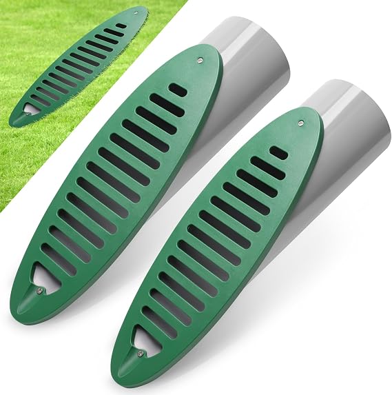 4 Angled Slope Drainage Pipe, Yard Drain Emitter Drainage Grate