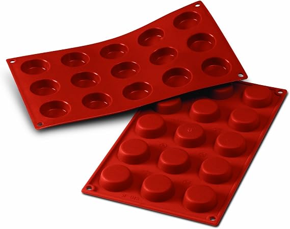 Silikomart Silicone Classic Collection Mold Shapes, Circle, Mini