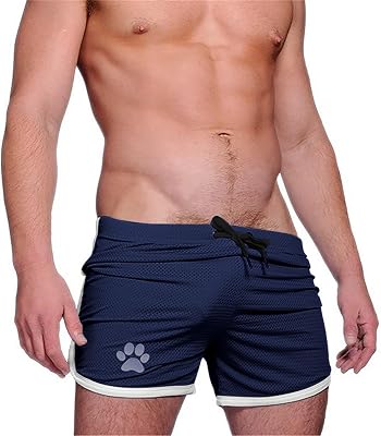 Work Out Shorts Fitness Shorts Men Mens Baseball Shorts Shorts De Playa para Hombre Men Workout Shorts 5 Inch Athetic Shorts, Medium, 06-Navy