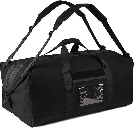 VOTAGOO GEAR 130L Tactical Travel Duffle Bag Large Capacity Waterproof Full-Access Opening Foldable Military Backpack Travel for Outdoor Camping Hunting Weekender Gym Traveling Workout Deployment