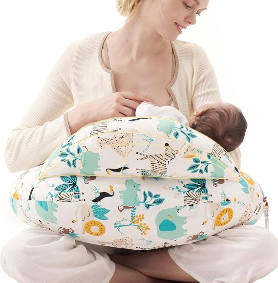 Momcozy Original Nursing Pillow for Breastfeeding - Innovative Safety Guard