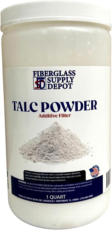 Fiberglass Supply Depot Talc Powder Additive Flour Quart