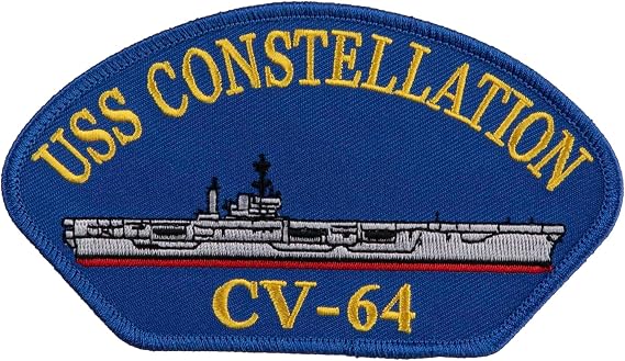 USS Constellation CV 64 Blue Patch
