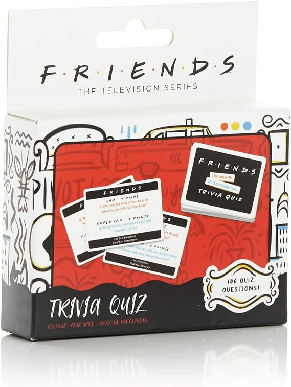 Paladone Friends TV Show Trivia Quiz Game with 100 Questions