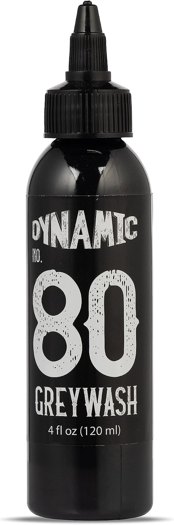 Dynamic Color Co - #80 Greywash Solution, Darkest Shade Greywash Made from Hospital-Grade Water, Filtered, Distilled and UV sterilized(4oz Bottle)