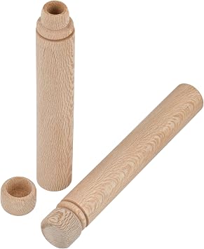 Wood Needle Case - Stylish Flush Design Organizer for Sewing & Knitting Needles