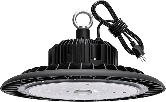 100W UFO LED High Bay Light, 14000LM 5000K ETL Warehouse Light AC110-277V