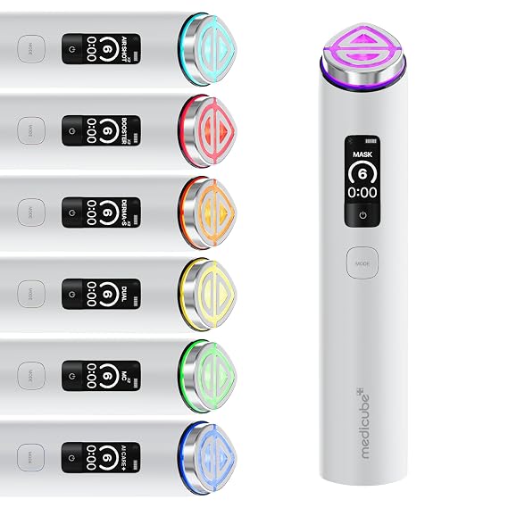 medicube Booster Pro X2TM - 7 IN 1 Glow Beauty Device, 2X Glow Care, White