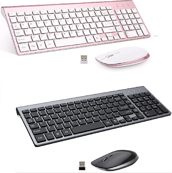 Wireless Keyboard and Mouse Combo
