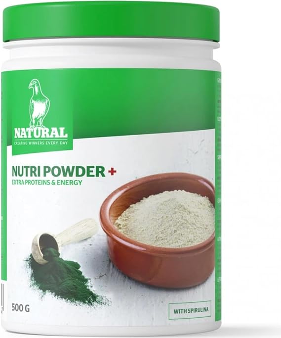 Natural Nutri Powder+ 500g Natural Granen for Pigeons