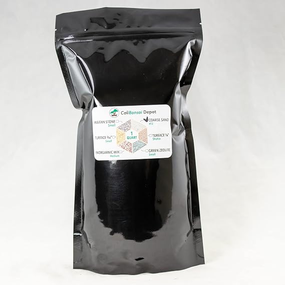 1 Quart Coarse Sand for Succulent, Bonsai Tree & Carnivorous Plant Soil Mix