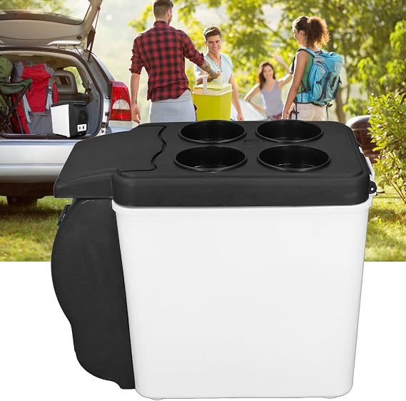 Car Refrigerator, 12V Mini Fridge Electric Cooler and Warmer for Car, 6 Liter Capacity, Portable Car Freezer Car Fridge Small Fridge for Car, RV, and Camping Use