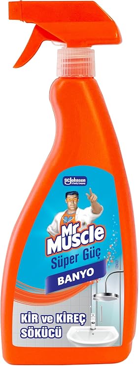 Mr. Muscle Süper Güç, Banyo Temizleyici, 750 ml