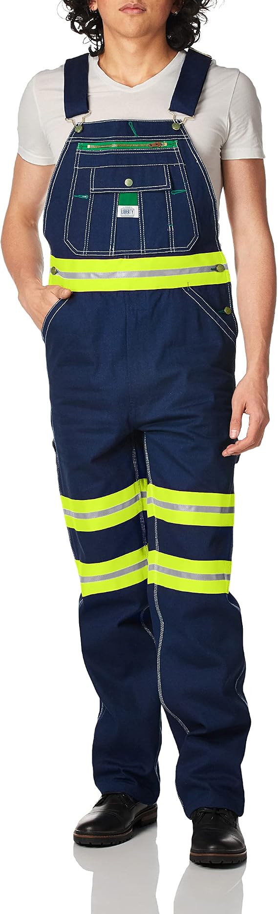 Liberty Men's Hi-vis Bib Overalls
