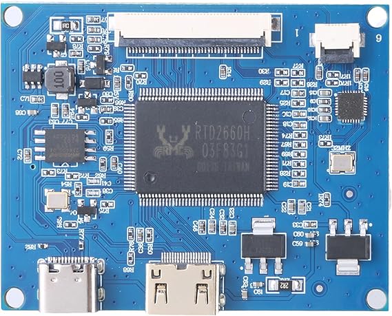 Touch Panel Board 40pin LVDS LCD Screen Panel Driver Board Controller Mainboard Main Board 1024X600 Resolution LCD Driver Assembly