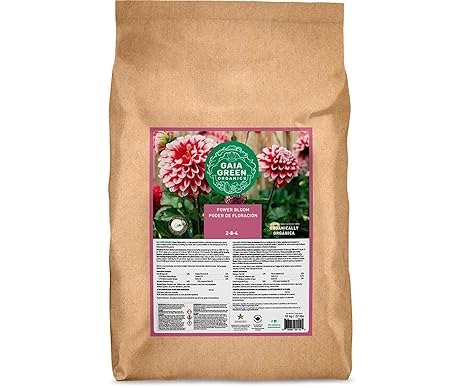 Gaia Green Power Bloom Organic Fertilizer 2-8-4, 10 KG, OMRI Listed