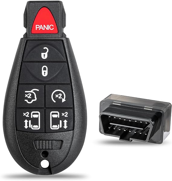Vurkcy Key Fob Replacement for 2008-2016 Chrysler Town Country