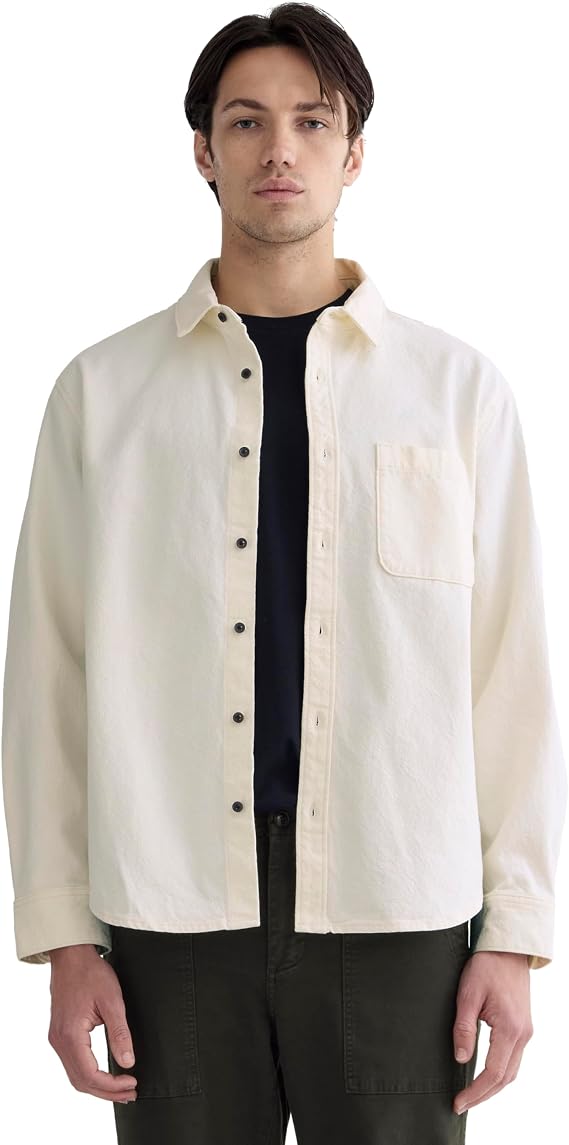 Everlane Men's The Canvas Organic Cotton Overshirt