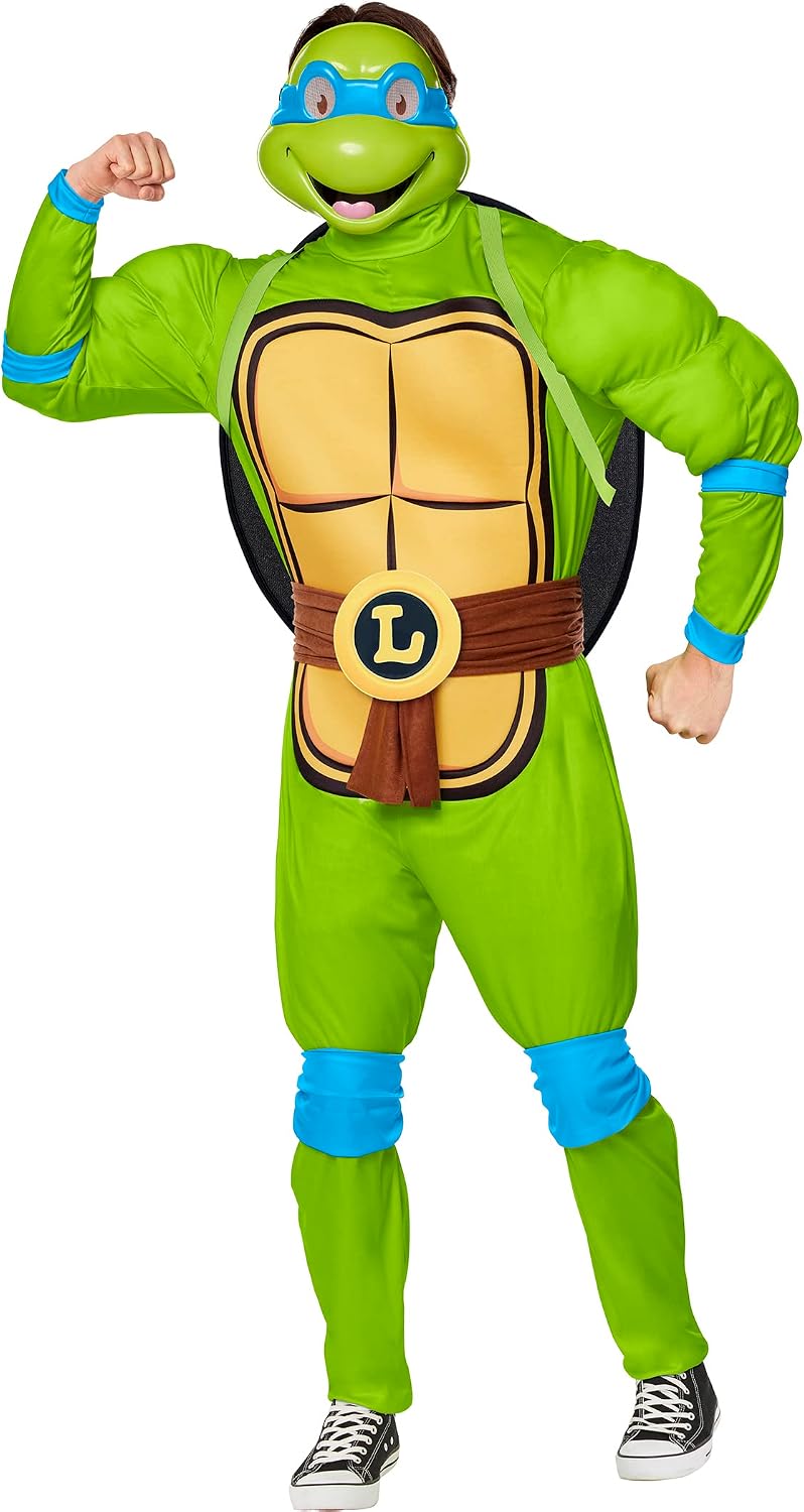 InSpirit Designs Teenage Mutant Ninja Turtles Adult Classic Leonardo Costume Deluxe | Officially licensed | Cosplay costume | Group costume | L
