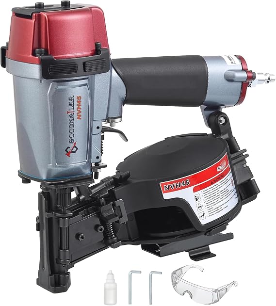 NVH45 Roofing Nail Gun 15 Degree Pneumatic Pistolas Para Roofing